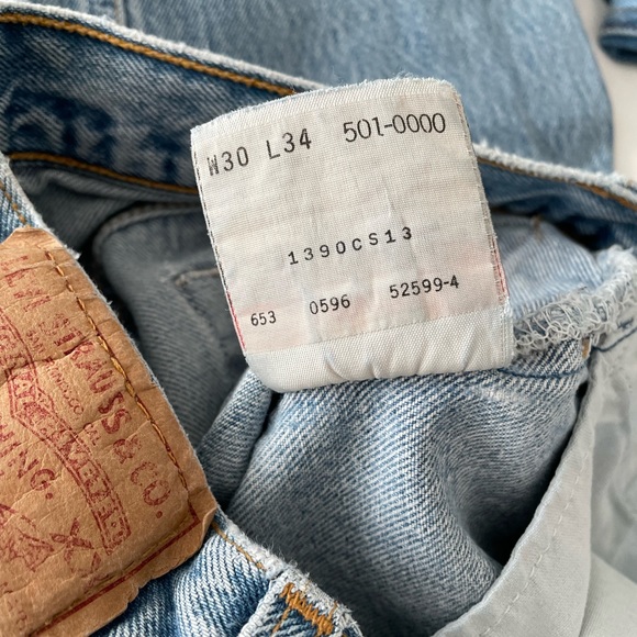 ‼️SOLD‼️ Authentic 90s Vintage Levis 501 Jeans - Picture 3 of 8